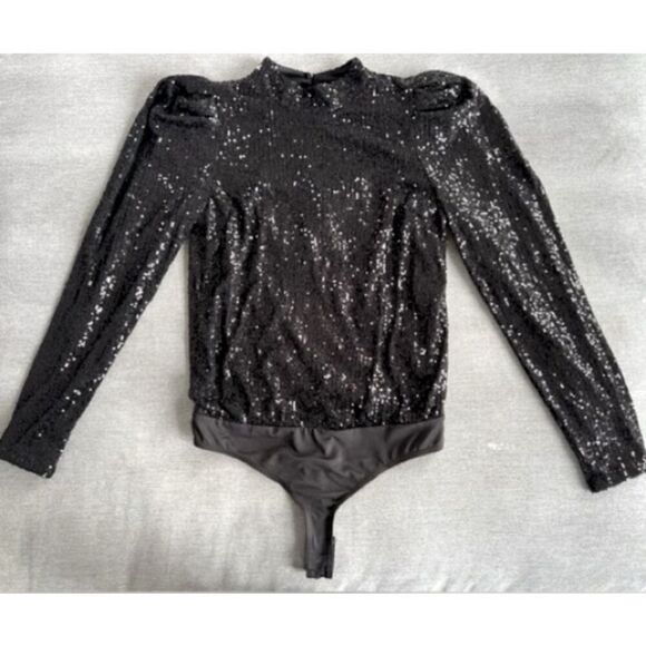 Rachel Zoe sequined bodysuit - Picture 3 of 10